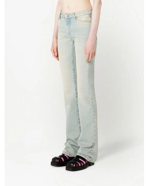 AMI Blue Bootcut-Jeans