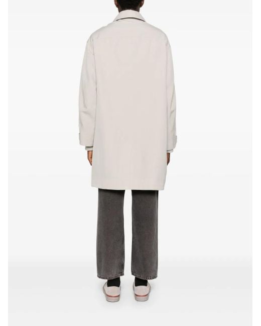 Abrigo Balmat Visvim de hombre de color White