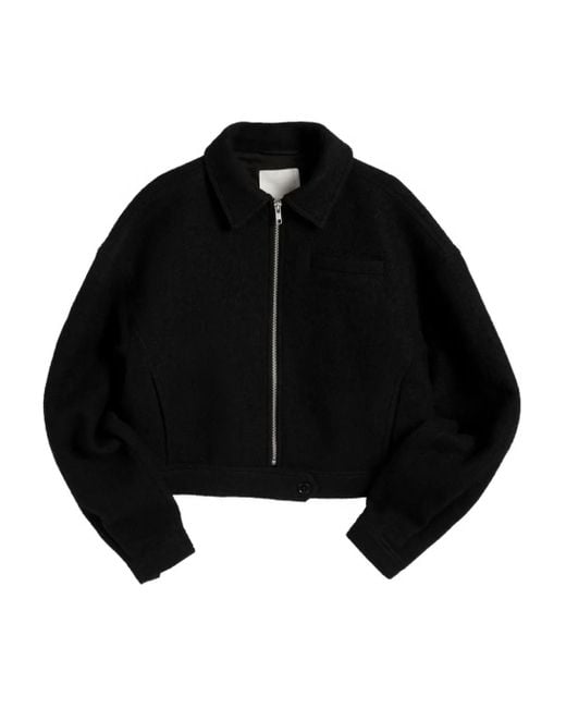 Giacca Burnside Con Zip di YMC in Black