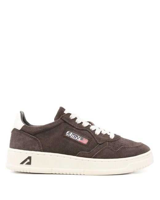 Autry スエードレザースニーカー Brown