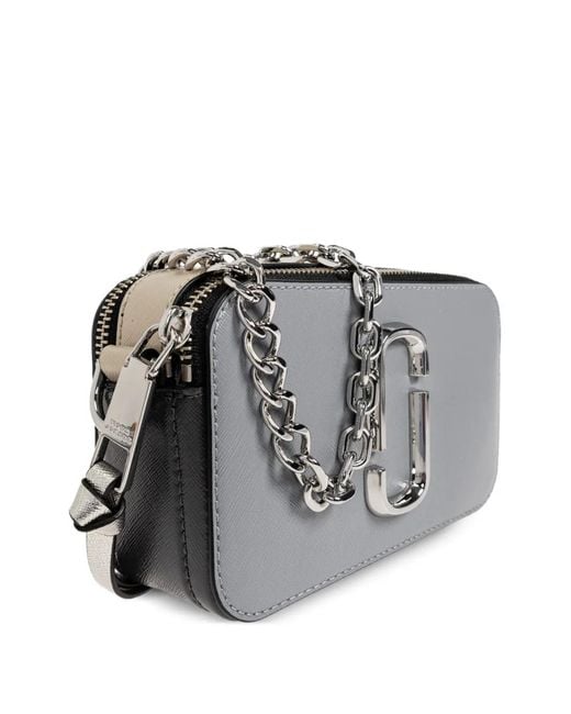 Marc Jacobs Gray Snapshot Rectangular Mini Bag
