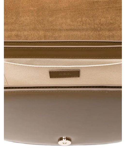 A.P.C. White Large Le B-Side Cross Body Bag