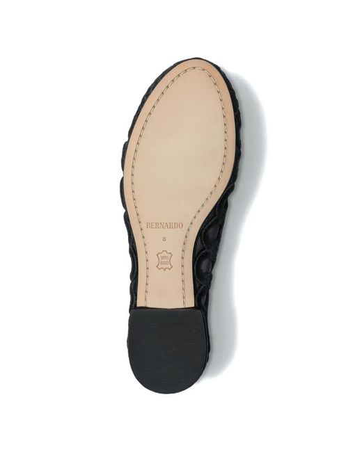 Bernardo Black Costa Ballet Flats