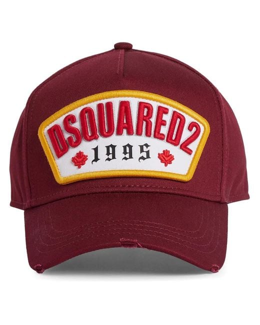 DSquared² Baseballkappe Mit Logo in Red für Herren