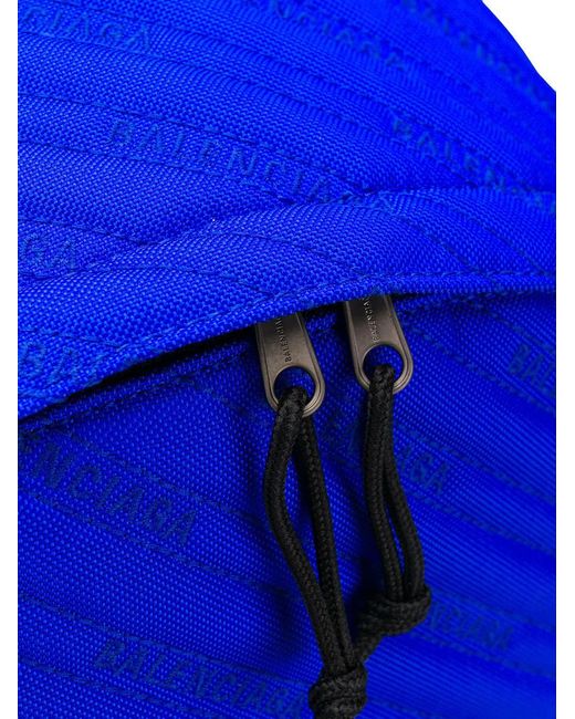 Balenciaga Gewatteerde Rugzak in het Blue voor heren