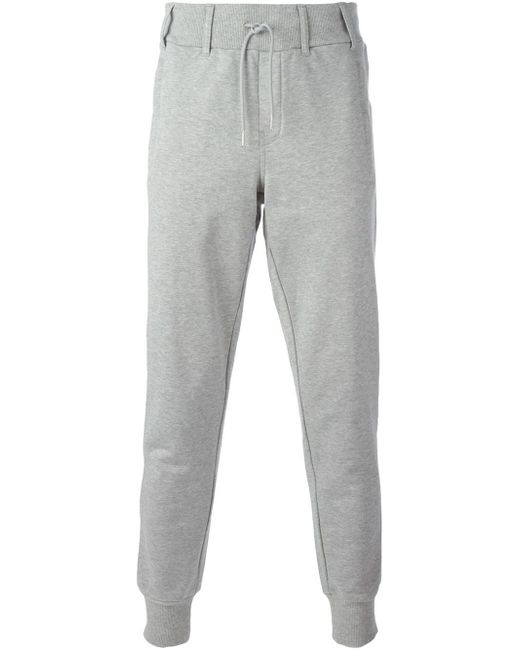 Y-3 Waistband With Belt Loops Track Trousers in Gray for Men | Lyst
