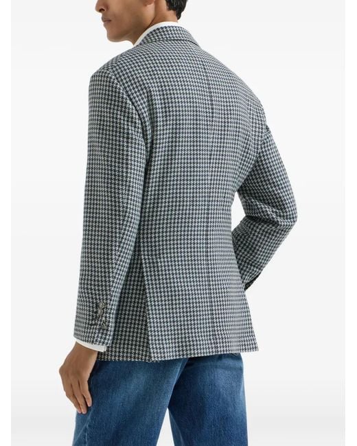 Giacca di Brunello Cucinelli in Blue da Uomo