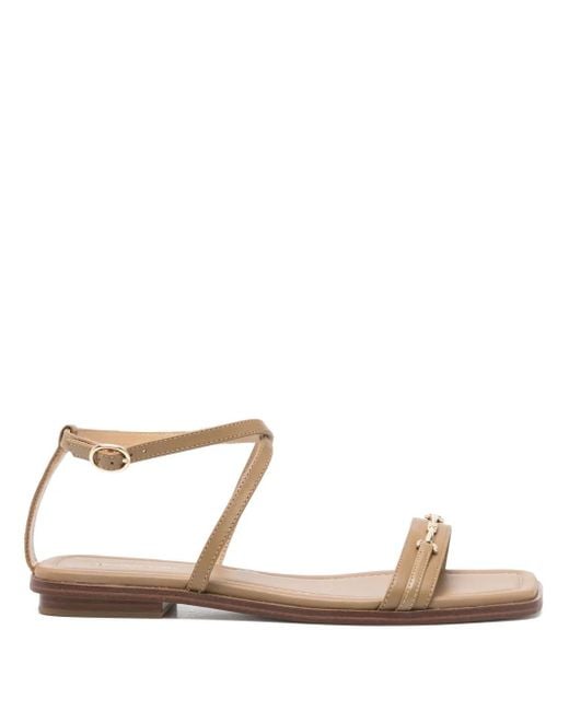 MICHAEL Michael Kors Leren Sandalen in het Gray