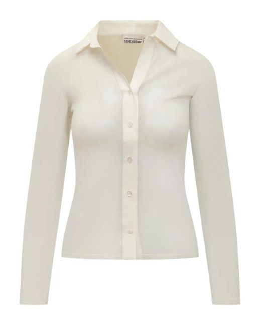 Semicouture Margaux カーディガン White