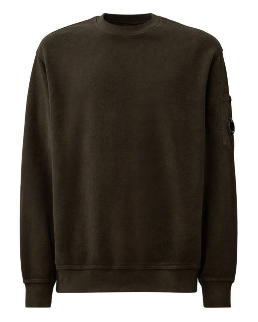メンズ C P Company レンズポケット スウェットシャツ Black