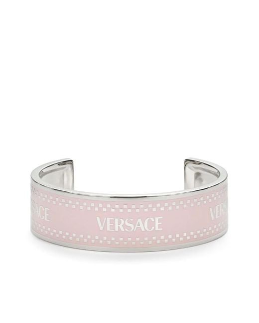 Versace Pink 90S Logo Armspange