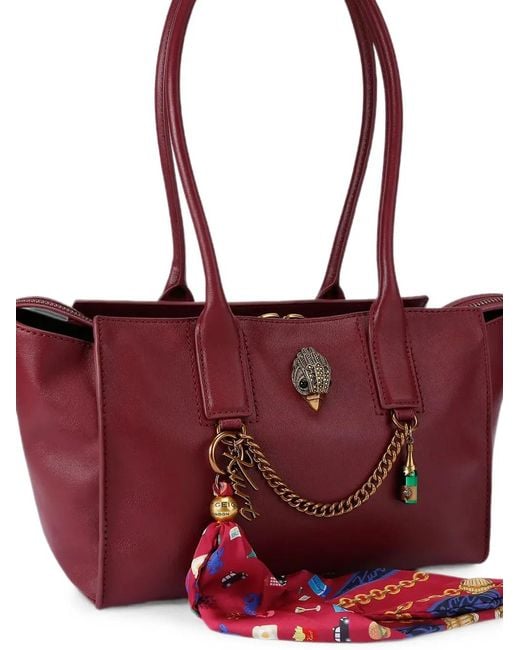 Kurt Geiger Red Eagle-Embellishment Shoulder Bag