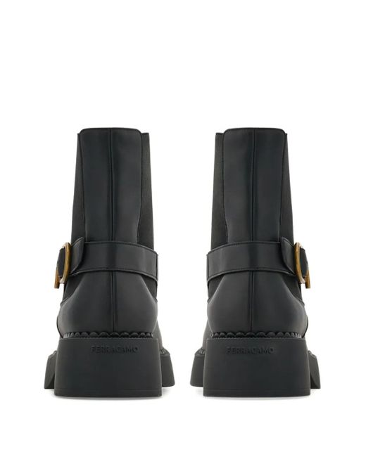 Ferragamo Black Boots