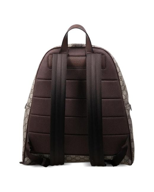 Gucci Gray Ophidia Medium Backpack for men