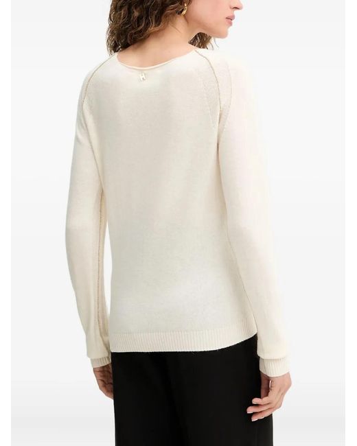 Silvian Heach White Embellished Sweater