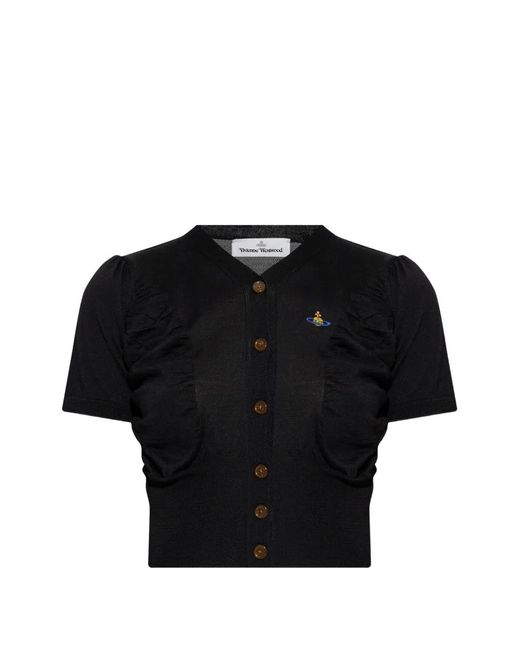 Vivienne Westwood Black Buttoned Top