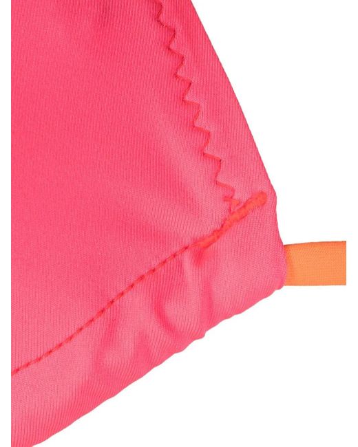Noire Swimwear Pink Tanning Wrap-Style Bikini