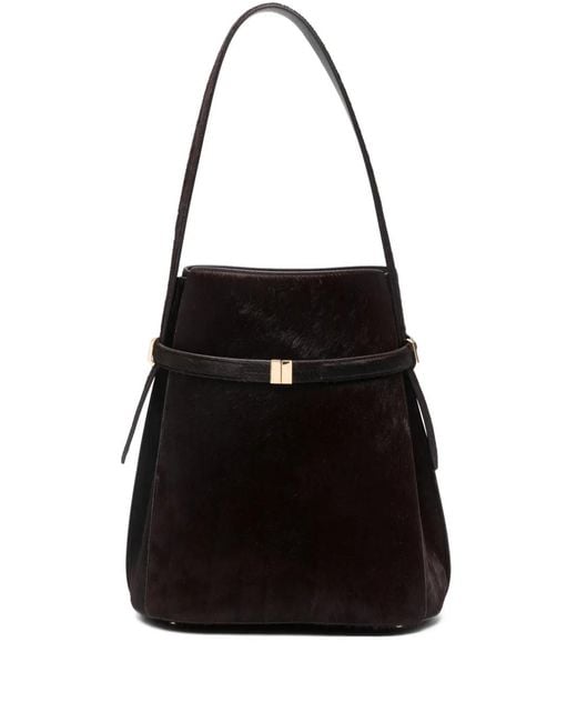 Totême Bucket-Tas Met Ceintuur in het Black