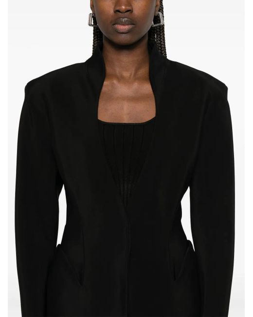 Blazer À Taille Cintrée Mugler en coloris Black