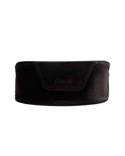 Tom Ford Black Esme Square-Frame Sunglasses