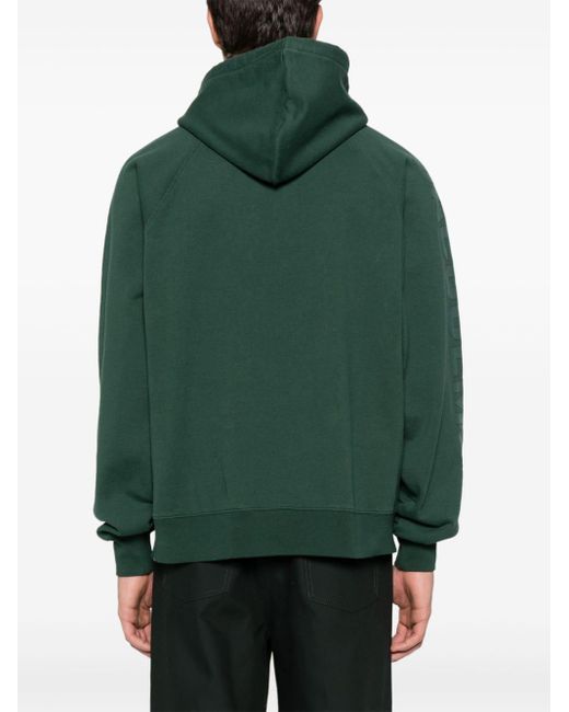 Sudadera de algodón le hoodie typo Jacquemus de hombre de color Green