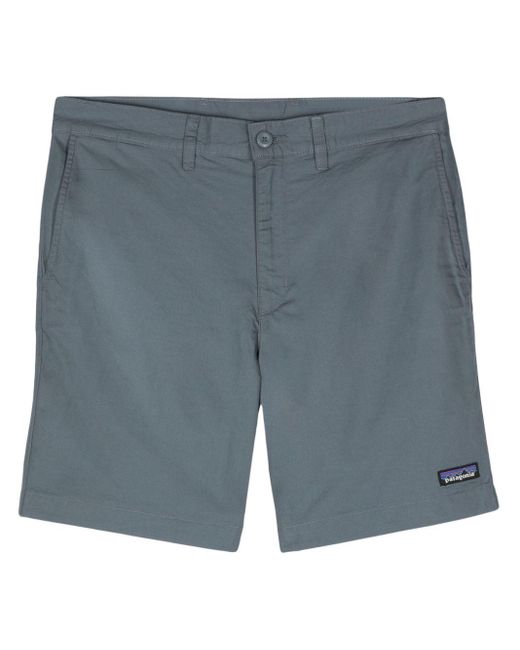 Patagonia Blue Organic-cotton-blend Bermuda Shorts for men