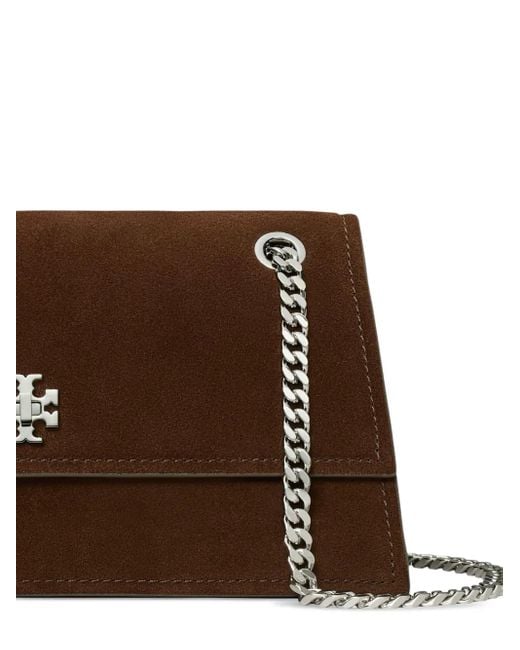 Tory Burch Brown "Kira Turnlock" Shoulder Bag