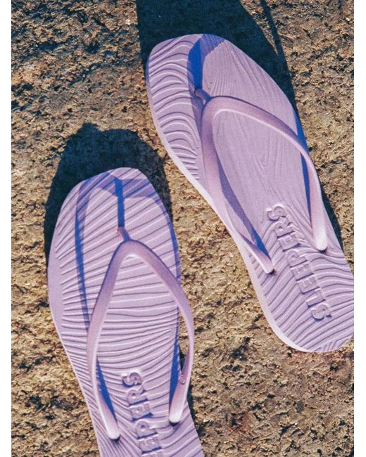 Sleeper Purple Tapered Flip-Flops