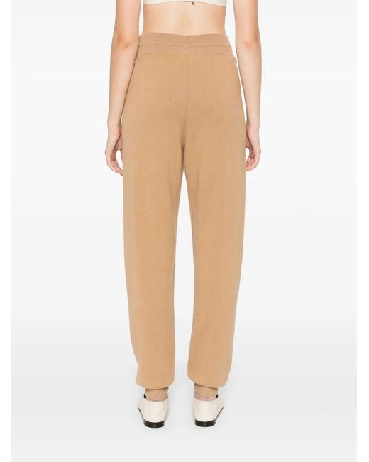Fabiana Filippi Natural Knitted Track Pants