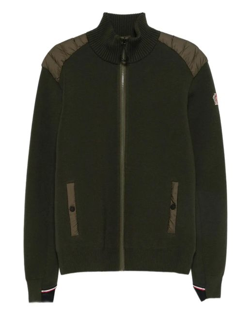 Pull Zippé Moncler pour homme en coloris Green