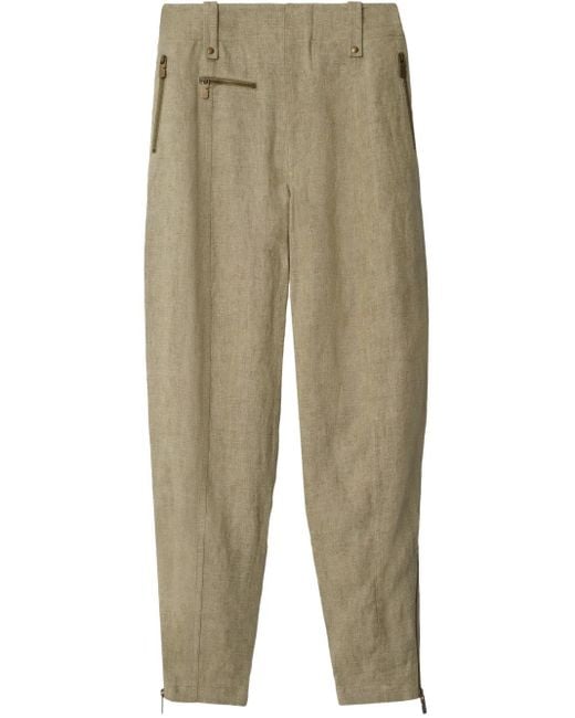 Burberry リネン パンツ Natural