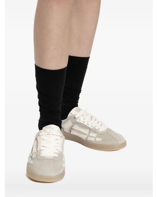 Amiri Natural Pacific Bones Low-Top Sneakers