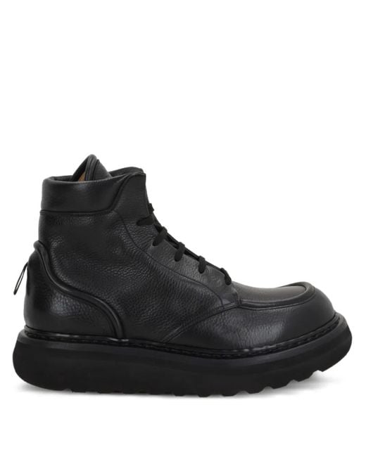 Botas con suela gruesa y cordones Premiata de hombre de color Black