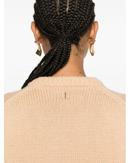 Chloé Natural Crew-Neck Sweater