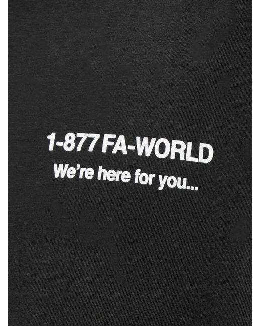 メンズ Fucking Awesome Is Your Life A Mess Tシャツ Black
