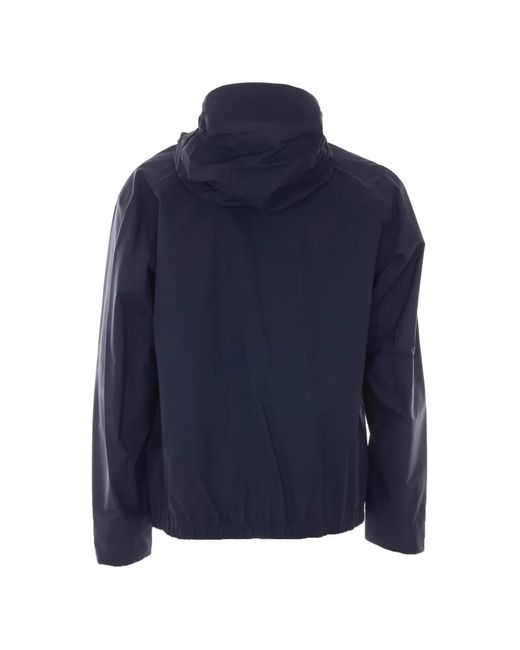 Veilance Blue Secant Hooded Jacket for men