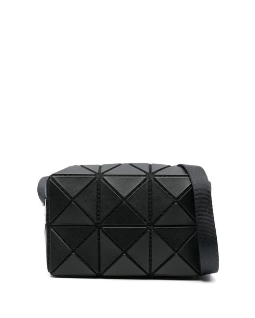 Issey Miyake Black Cuboid Shoulder Bag