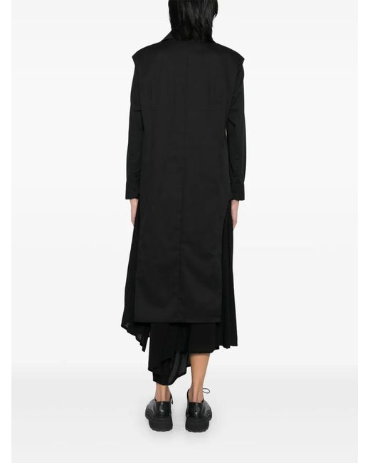 IA London Black Printed Coat