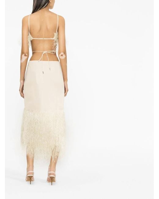 Jacquemus Natural La Robe Raphia