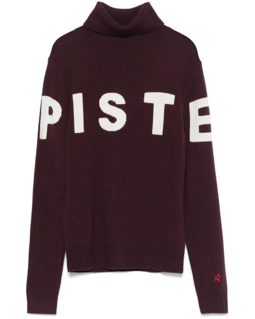 Pull Piste Perfect Moment en coloris Purple