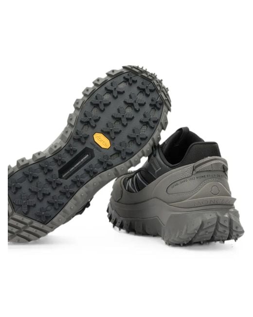 Moncler Gray Trailgrip Gtx Low-Top Sneakers for men