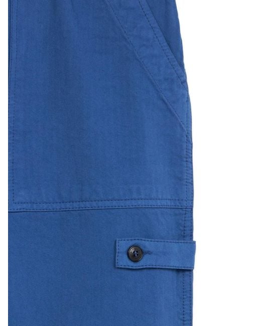 Fortela Blue Patch Pocket Trousers