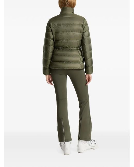 Fusalp Green Kerin Quilted Drawstring Jacket
