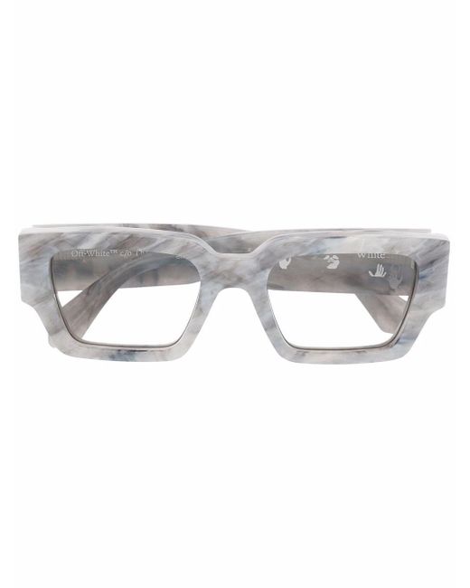 Off-White™ Virgil marble-effect sunglasses