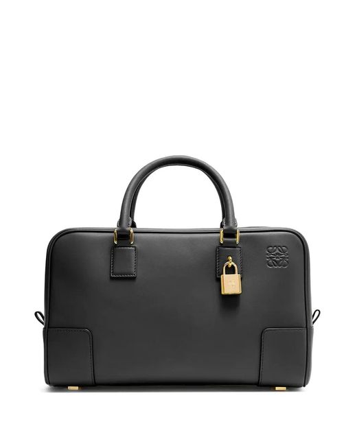 Loewe レディース ブラック Amazona 28 レザーハンドバッグ 【公式通販】
