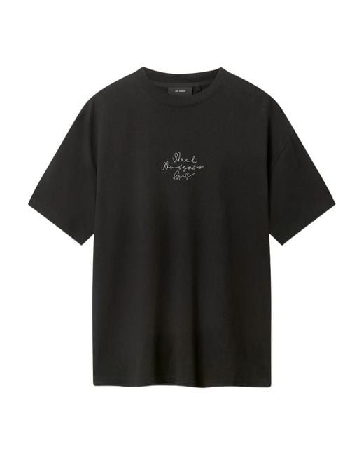 Axel Arigato Black "Paris City" T-Shirt for men