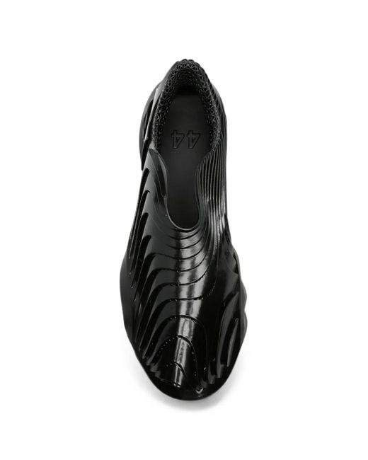 ALIVEFORM Black Stratum Fang Sneakers for men