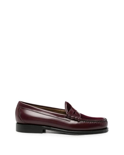 G.H.BASS Brown Weejun Heritage Loafers for men