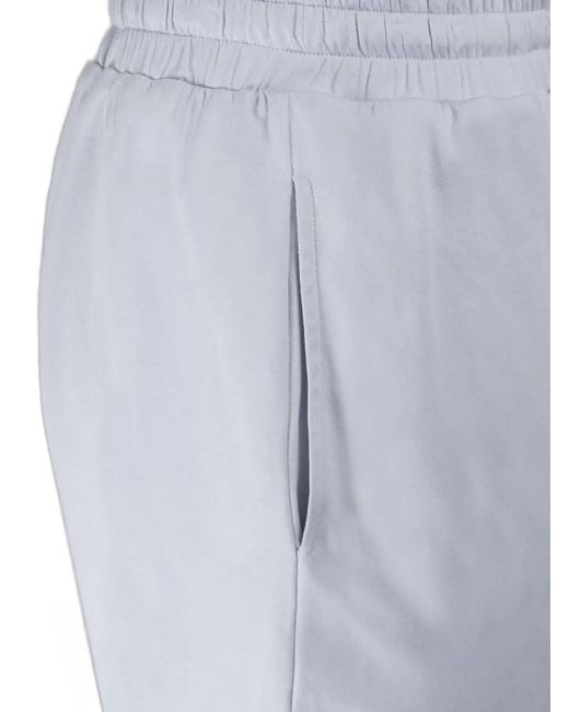 Moorer Blue Drawstring Track Shorts for men