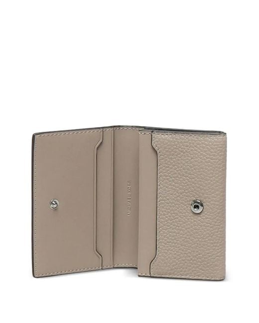 メンズ Michael Kors Hudson ぺブルレザー 財布 Gray